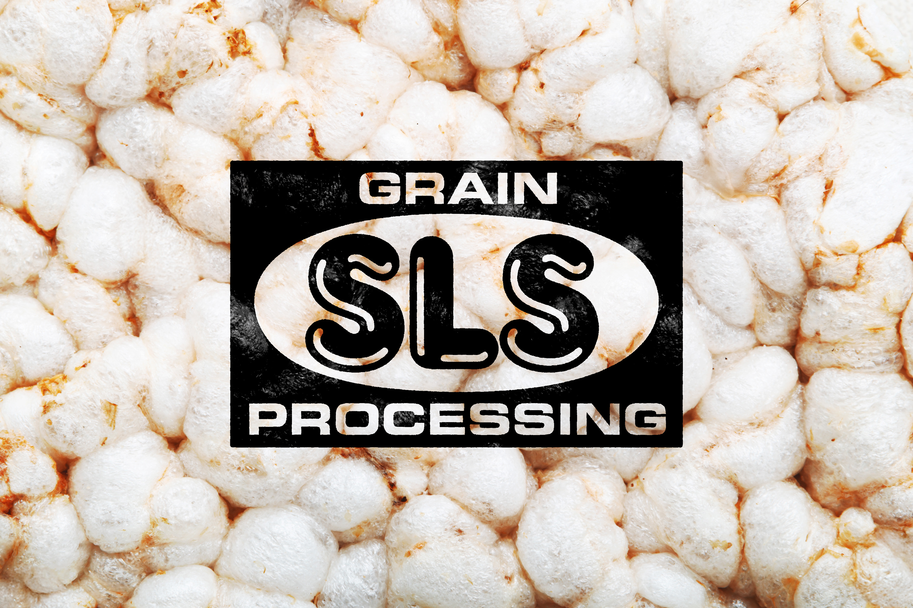 Spice Cake spicy popped rice cake snack by SLS Grain Processing